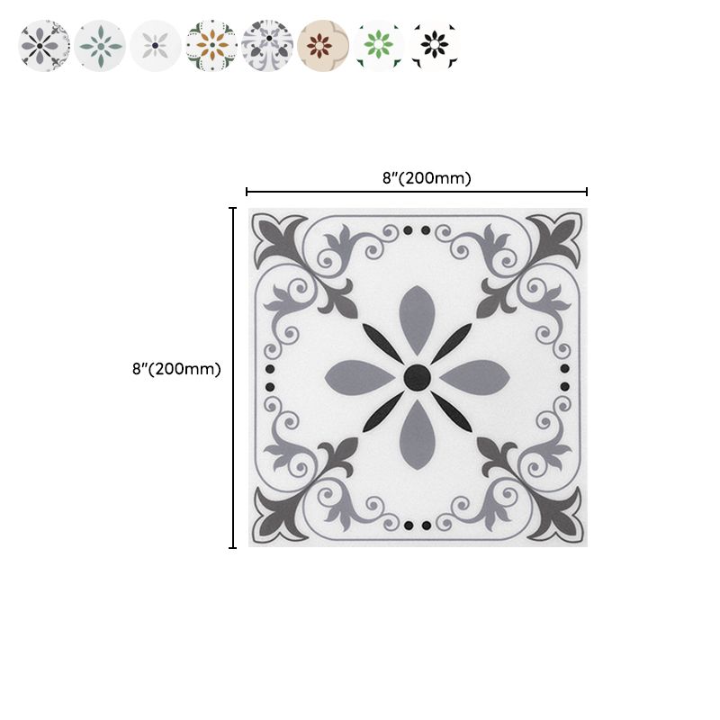 Rynx | Print Plastic Peel & Stick Tile Field Tile for Splash Guard Wall