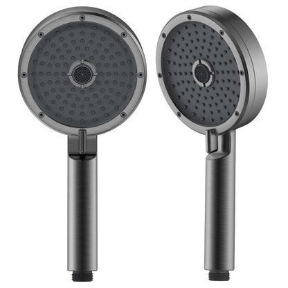 Rynx | Matt Black Hand Shower Modern 3-Stream Round Wall Mounted Hand Shower