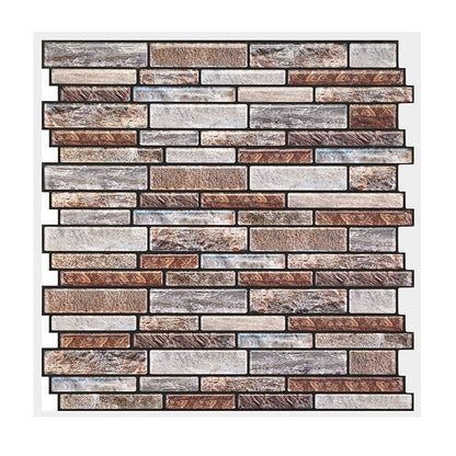 Rynx | Wall Tiles Floor Tile Kitchen Brick Look Waterproof Peel and Stick Wall Tiles Floor Tile