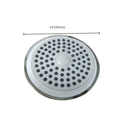 Rynx | Round Fixed Shower Head Traditional Style Metal 5-Inch Fixed Shower Head