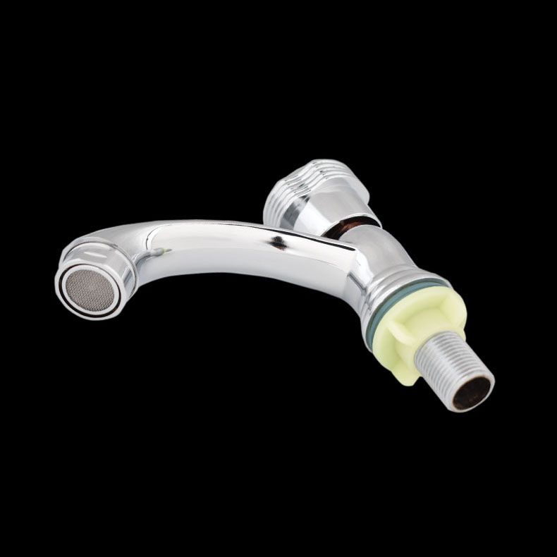 Rynx | Modern Bathroom Faucet Chrome Knob Handle with Water Hose Basin Faucet