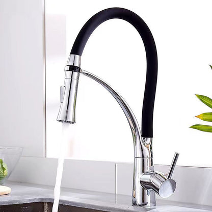 Rynx | Modern 1-Hand Faucets Copper Touchless with Water Dispenser Standard Kitchen Faucet