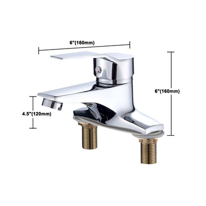Rynx | 1or2-Handle Brushed Nickel Widespread Faucet 2 Hole Center Set Sink Faucet