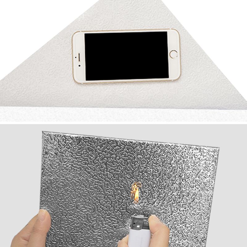 Rynx | Modern waterproof kitchen mirror Peel and Stick Backsplash tile