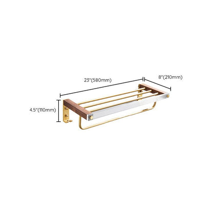 Rynx | Metal Minimalist Bathroom Accessory individual or in Set in Gold