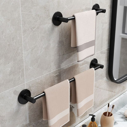 Rynx | Aluminum Bathroom Hardware Set Black Bathroom Accessories Kit Towel Bar