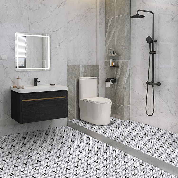 Rynx | Print Plastic Peel & Stick Tile Field Tile for Splash Guard Wall