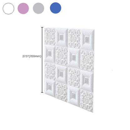 Rynx | Modern Tin Back Wall Covering Smooth Wall Ceiling XPE Cotton Set of 1