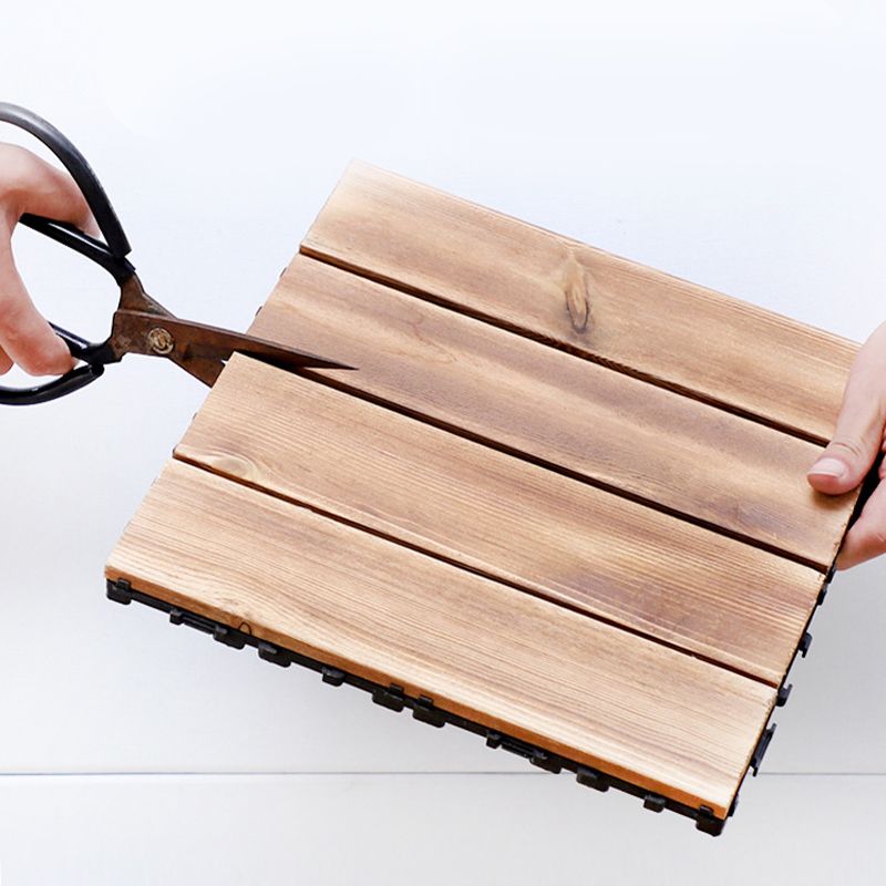 Rynx | Pine Floor Tile Water Resistant Click-Lock Traditional Wood Floor for Living Room