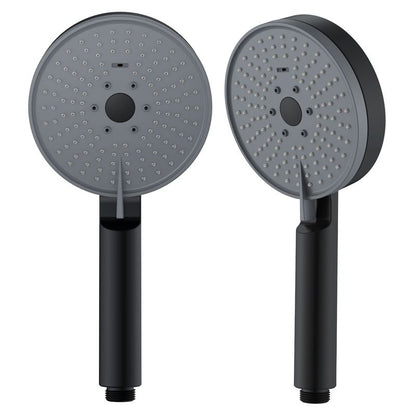 Rynx | Matt Black Hand Shower Modern 3-Stream Round Wall Mounted Hand Shower