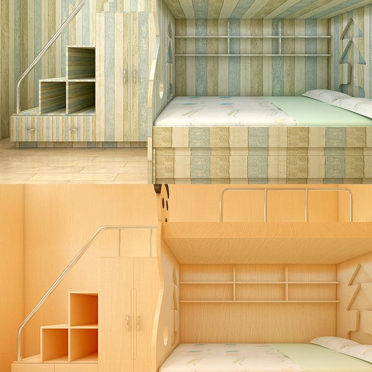 Rynx | Modern Pearl Wainscoting PVC Wood Grain Wall Access Panel Peel and Stick Wall Tile