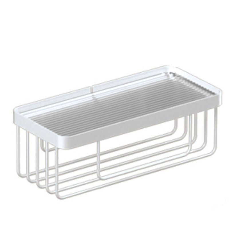 Rynx | White metal and acrylic bathroom accessories as single item or in set with bathroom shelf