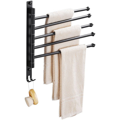 Rynx | 2-Piece Stainless Steel Towel Bar Modern 13.6" B Bathroom Accessory Set
