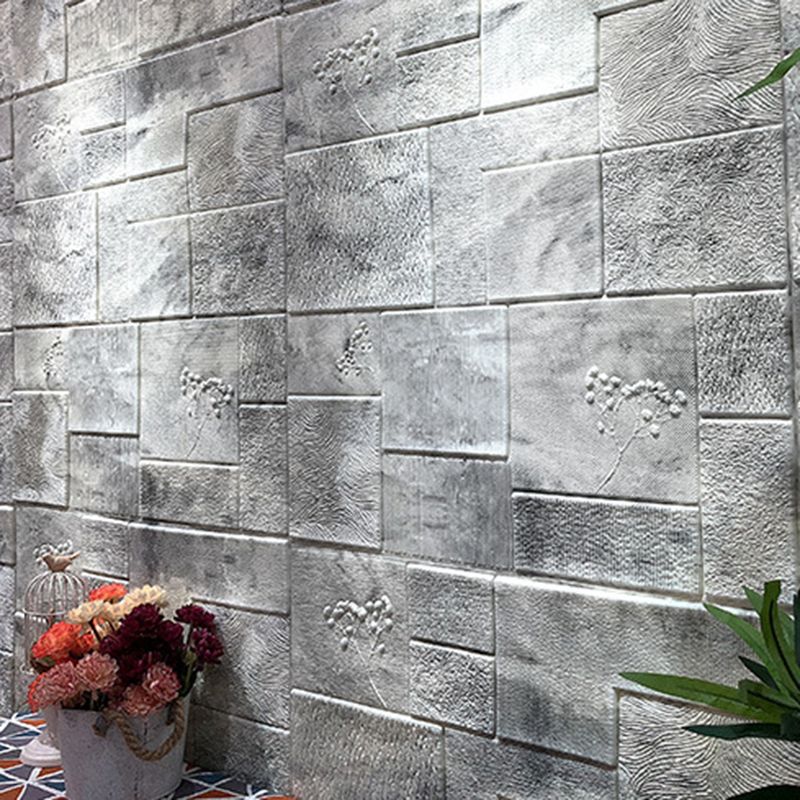 Rynx | Industrial Wall Plank 3D Brick Bathroom Living Room Wall Panel Set of 1