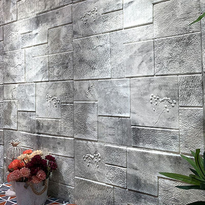 Rynx | Industrial Wall Plank 3D Brick Bathroom Living Room Wall Panel Set of 1