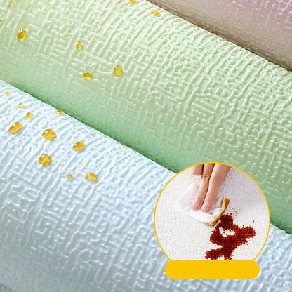 Rynx | Modern Wall-Ceiling PVC Peel-and-Press Waterproof Back Wall Panels