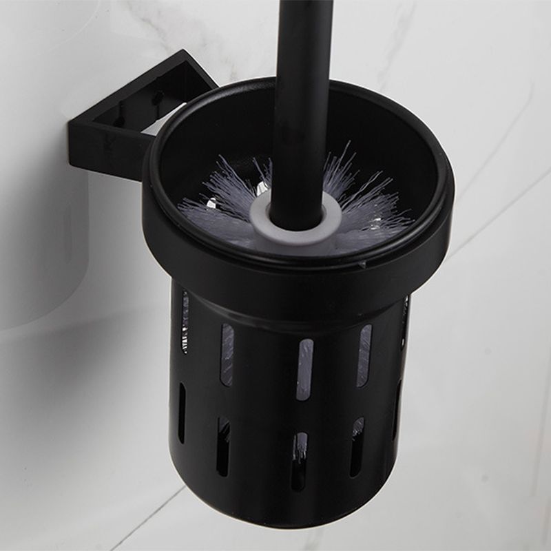 Rynx | Modern Matt Black Bathroom Shelf Paper Holder Bathroom Accessory Set
