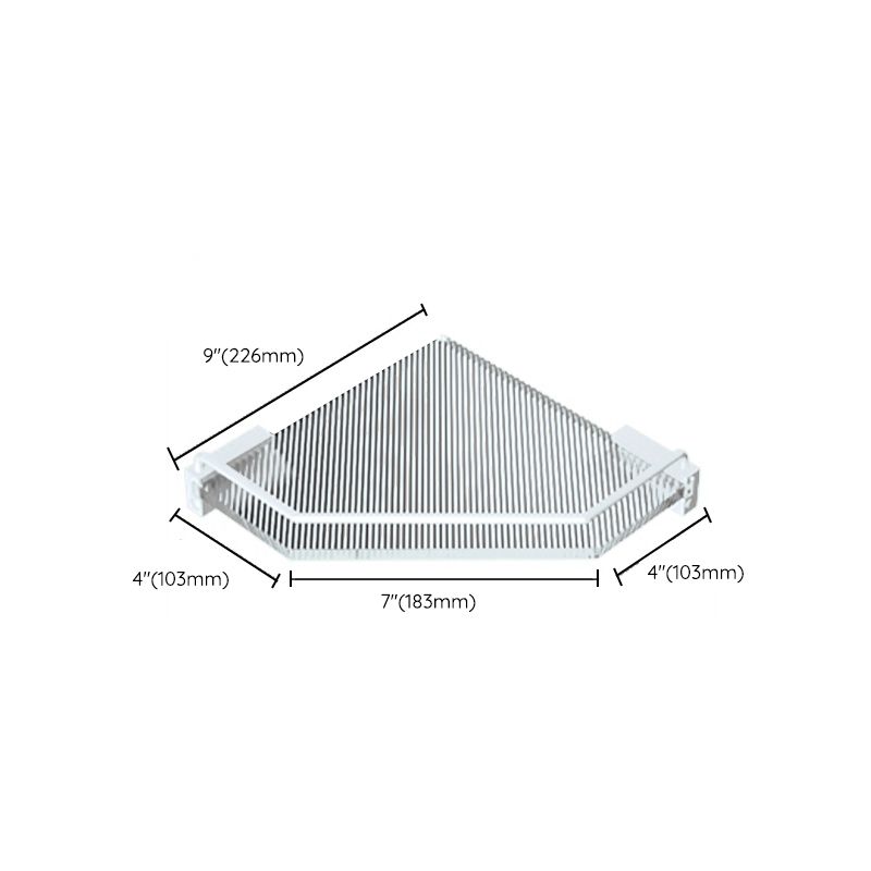 Rynx | White metal and acrylic bathroom accessories as single item or in set with bathroom shelf