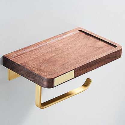 Rynx | Modern Gold Bathroom Accessory Set Bathroom Shelf Paper Holder Bathroom Accessory Set