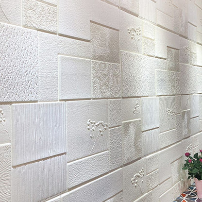 Rynx | Industrial Wall Plank 3D Brick Bathroom Living Room Wall Panel Set of 1