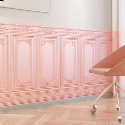 Rynx | Contemporary waterproof 3D wall strip veneer for peeling and sticking on interior walls