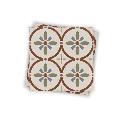 Rynx | Waterproof Peel & Stick Tile Square Pattern Print Single Tile