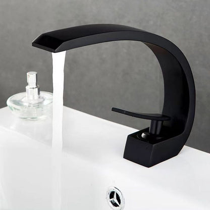 Rynx | 17 cm High Basin Faucet Luxury 1 Hole Basin Faucet Cubic Bathroom Faucet