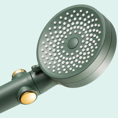 Rynx | Contemporary Round Shower Head Combo Handheld Shower Head 9.8 Inch H Spray Head