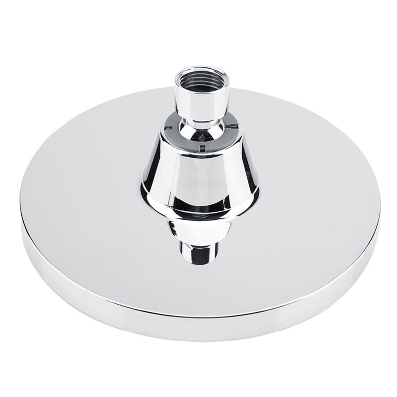 Rynx | Round Fest Shower Head Silver Single Jet Wall Mounted Shower Head