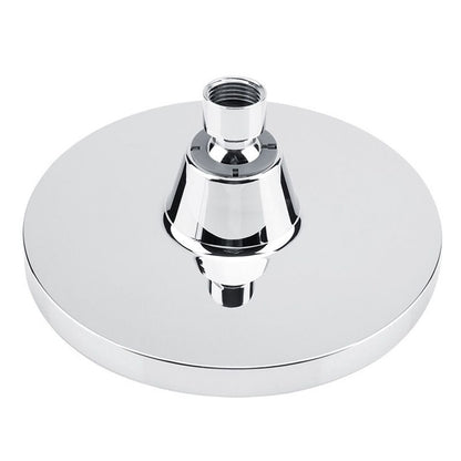 Rynx | Round Fest Shower Head Silver Single Jet Wall Mounted Shower Head