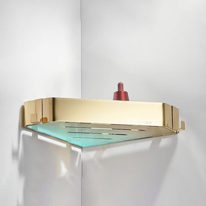 Rynx | Modern 3-Piece Bathroom Accessory Set in Stainless Steel, Bathroom Shelf