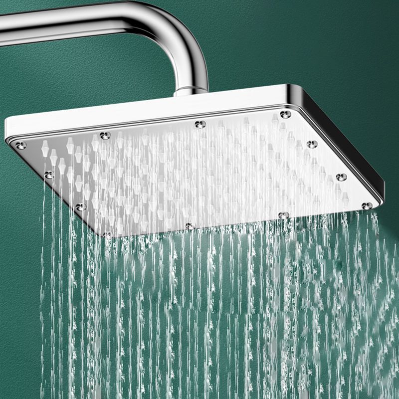 Rynx | Modern Showerhead Combination Double Showerhead Polished Stainless Steel Wall Mounted Showerhead