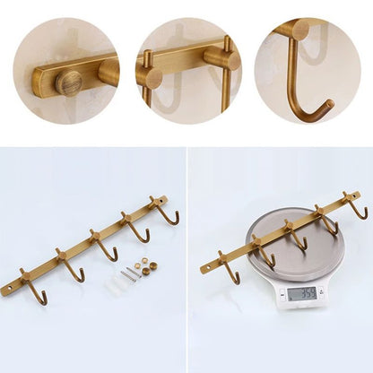 Rynx | 4-piece traditional bathroom accessory set Gold Brass bathroom accessory hardware set