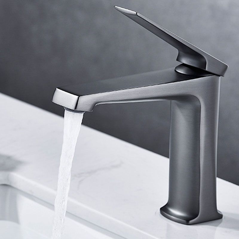 Rynx | Modern Basin Mixer Lever Handle Copper Low Arc Basin Mixer