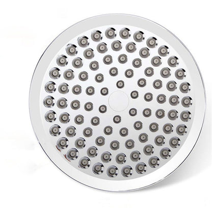 Rynx | Silver Dual Showerhead with Hose Modern Style Wall Mounted Showerhead