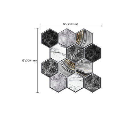 Rynx | 3D Wall Panel Modern Minimalistic Home Living Room Bathroom Panel Wall (5-Pack)