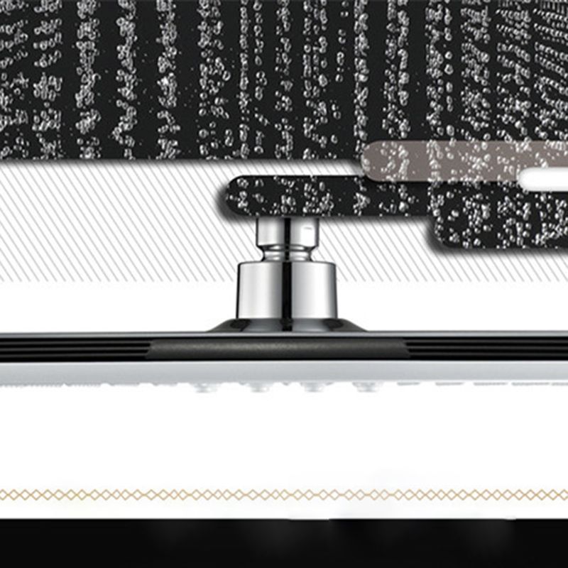 Rynx | Rectangular Fixed Shower Head Traditional Ceiling Mounted Shower Head