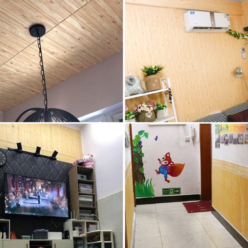 Rynx | 3D Embossed Interior Wall Covering Self-Adhesive Wood Look Wall Paneling