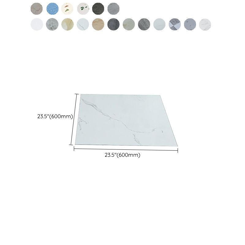 Rynx | Modern Indoor Vinyl Flooring Marble Print Square PVC Vinyl Flooring