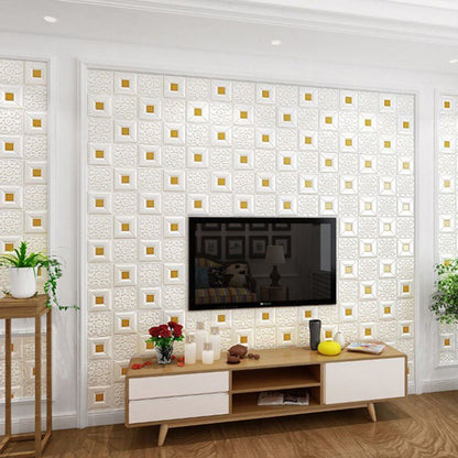 Rynx | Modern wall covering foam 3D embossed peel and stick wall panel