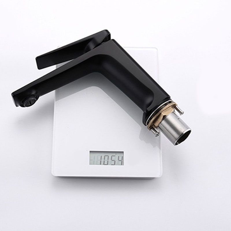 Rynx | Modern Basin Mixer Lever Handle Copper Low Arc Basin Mixer