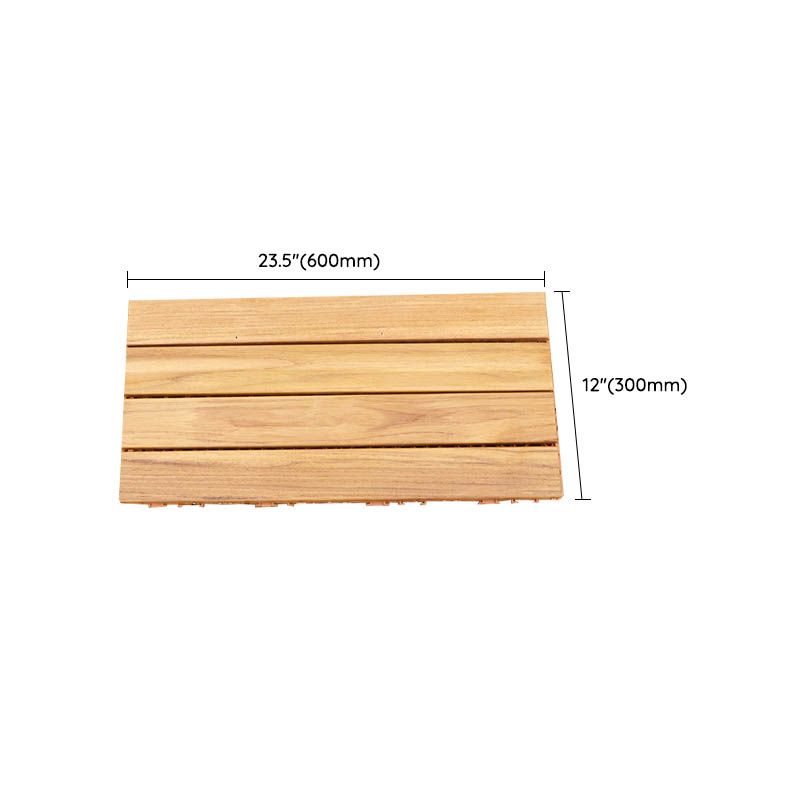 Rynx | Connected outdoor floor tiles wooden planks