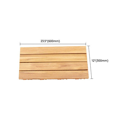 Rynx | Connected outdoor floor tiles wooden planks