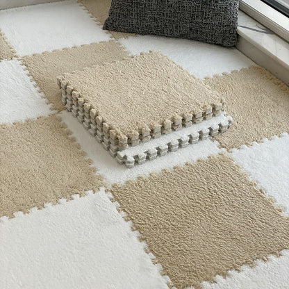 Rynx | Modern carpet tiles level loop snap system square bedroom carpet tiles