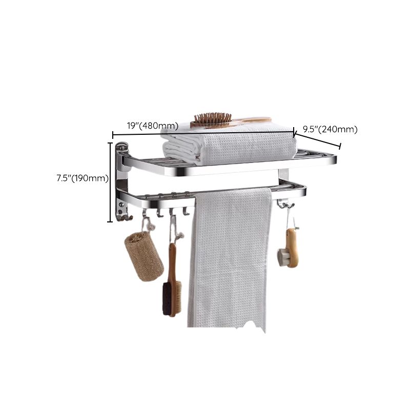 Rynx | Modern Stainless Steel Bathroom Set Paper Holder Bathroom Shelf Bathroom Accessories