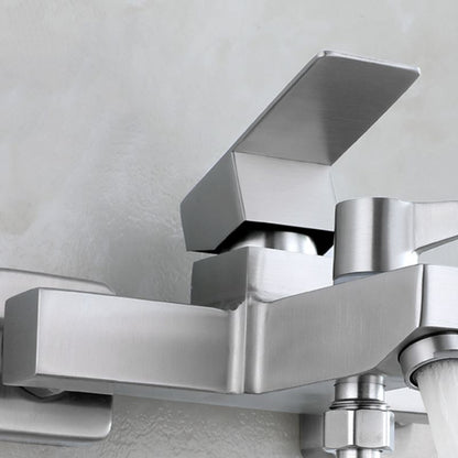 Rynx | Modern Bathtub Faucet Mounting Kit 304 Stainless Steel Wall Mount Bathroom Faucet