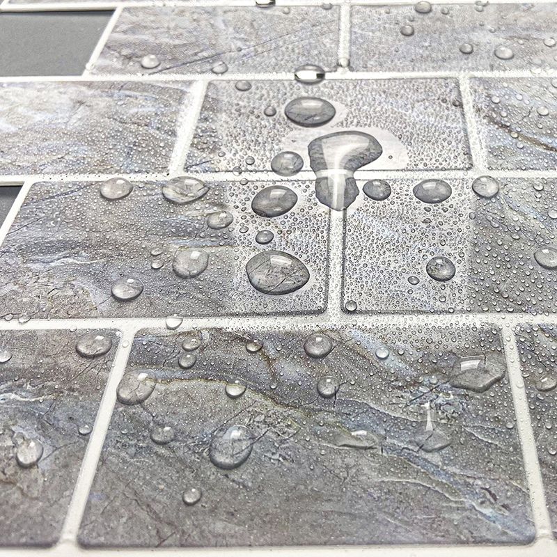 Rynx | Peel and Stick Tiles Subway Rectangle Waterproof PVC Tile-Peel & Stick for the Kitchen 10-Pack