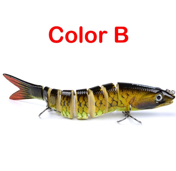 Rynx | Pike fishing lures Artificial Multi Jointed Sections Hard Bait Trolling Pike Carp Fishing Tools