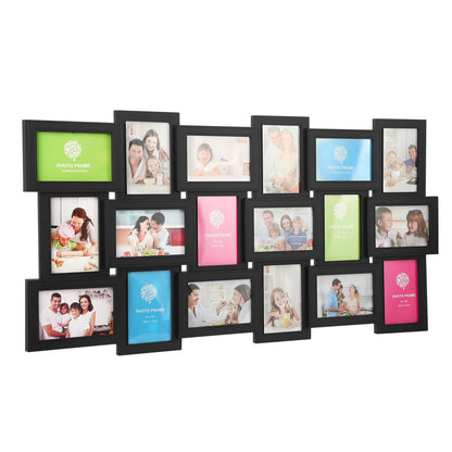 Rynx | 12/18 Picture Frames Collage for Pictures in 4" x 6" Glass Protection