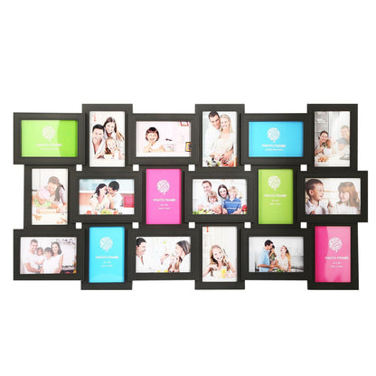 Rynx | 12/18 Picture Frames Collage for Pictures in 4" x 6" Glass Protection